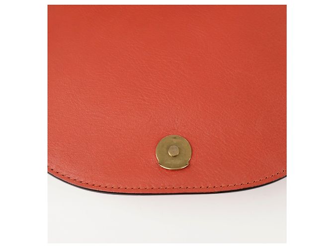 Chloé Borsa a Spalla Tote Piccola Nile Arancione - vista 10