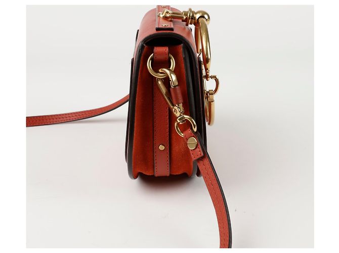 Chloé Borsa a Spalla Tote Piccola Nile Arancione - vista 5