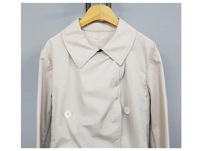 MCM Damen Trenchcoat mit Gürtel Braun - Ansicht 2