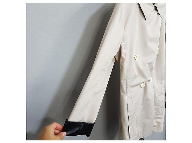 MCM Damen Trenchcoat mit Gürtel Braun - Ansicht 3