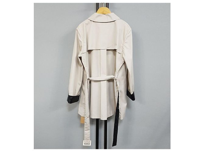 MCM Damen Trenchcoat mit Gürtel Braun - Ansicht 4