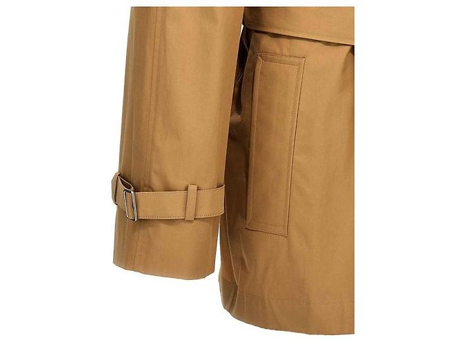 Burberry Giacca Trench in Cotone Multicolore - vista 8