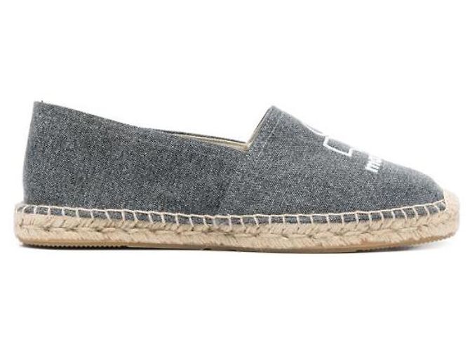 Isabel Marant Espadrillas in tela con logo - vista 4