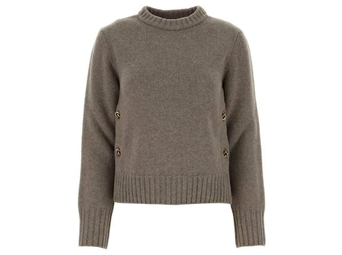 Bottega Veneta Schwerer Wollpullover Mehrfarben - Ansicht 4