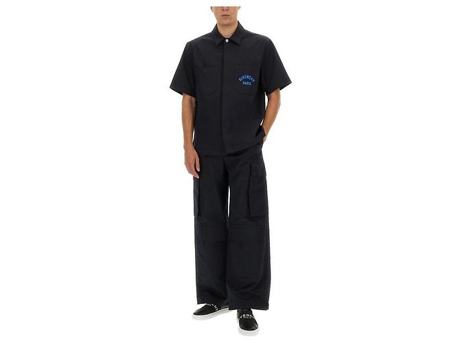 Givenchy Camisa de manga curta com bolso Azul - vista 5