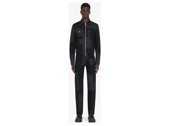 Alexander Mcqueen Jeans da lavoro in patchwork Multicolore - vista 5