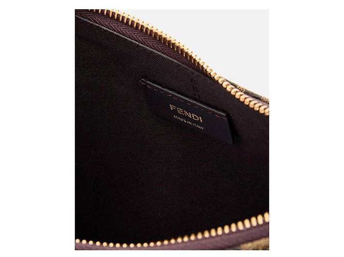 Fendi Piccola borsa hobo in tessuto Multicolore - vista 6