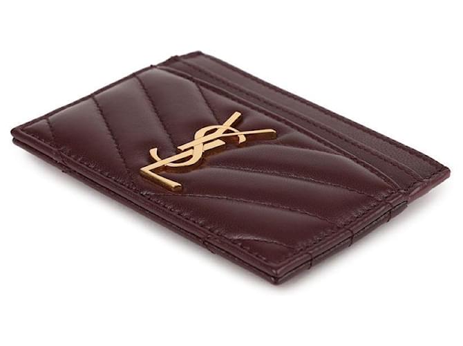 Saint Laurent Kartenhalter Cassandra Rot - Ansicht 6