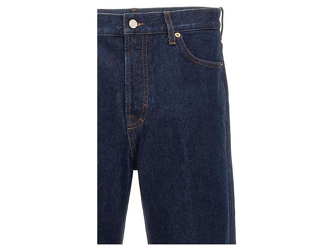 Gucci Pantaloni in denim Logo XDCYY Multicolore - vista 6