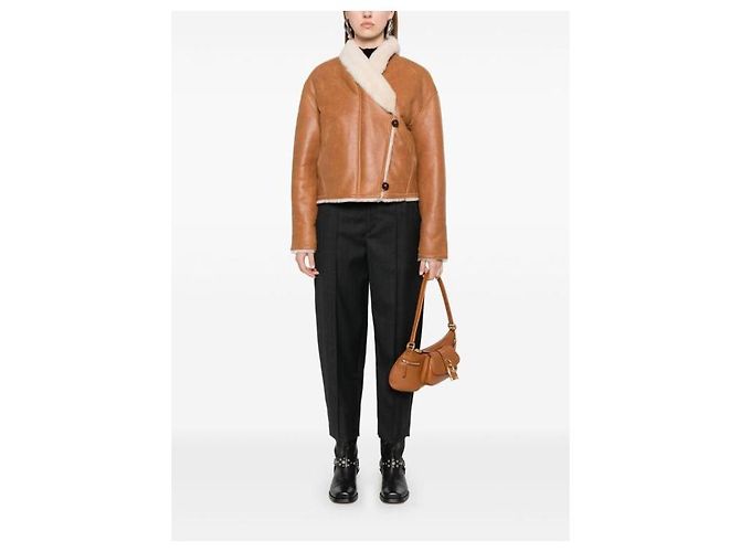 Isabel Marant Abrigo Canela Castaño - vista 5