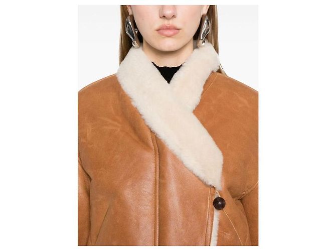 Isabel Marant Abrigo Canela Castaño - vista 8