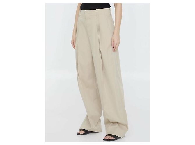 Bottega Veneta Pantalones de seda de algodón técnico Multicolor - vista 5