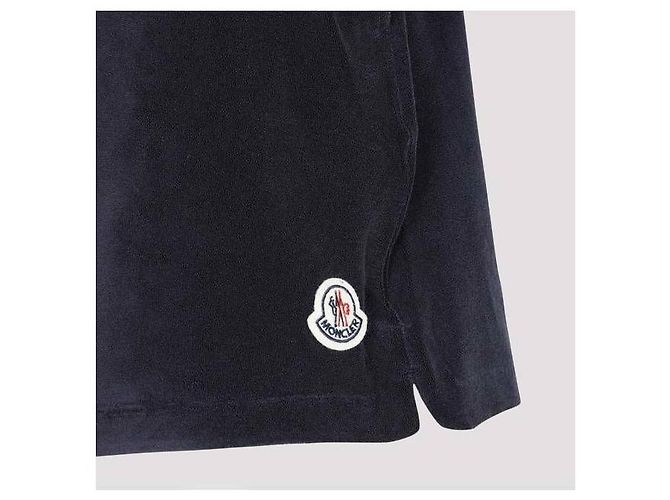 Moncler Terry Baumwoll-Shorts mit Logo-Patch Mehrfarben - Ansicht 5