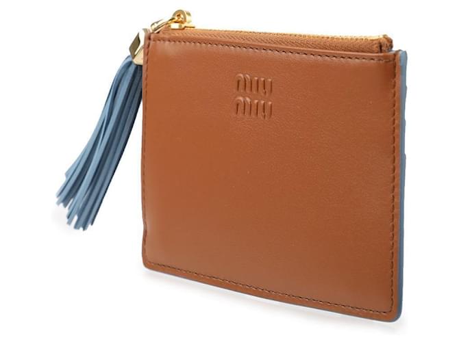 Miu Miu Lederkartenetui Braun - Ansicht 4