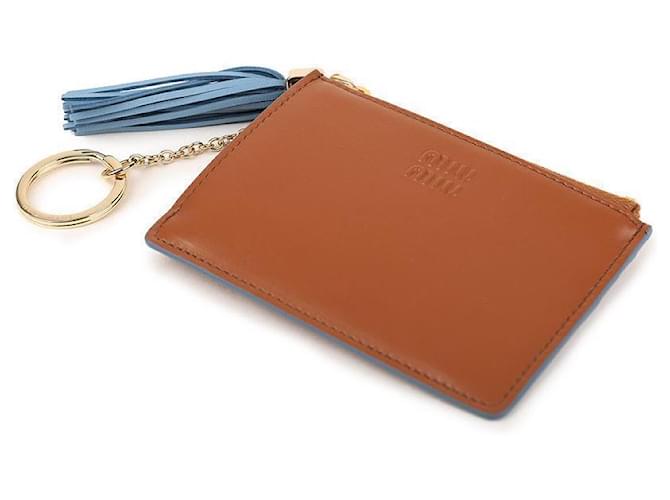 Miu Miu Lederkartenetui Braun - Ansicht 6