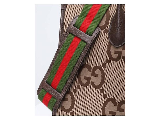 Gucci Borsa Tote Jumbo GG UKMDG - vista 6