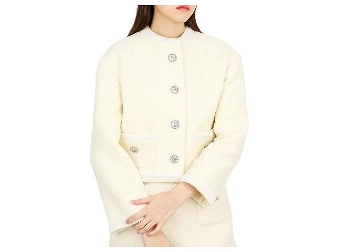Gucci Chaqueta de tweed de mezcla de lana - vista 5