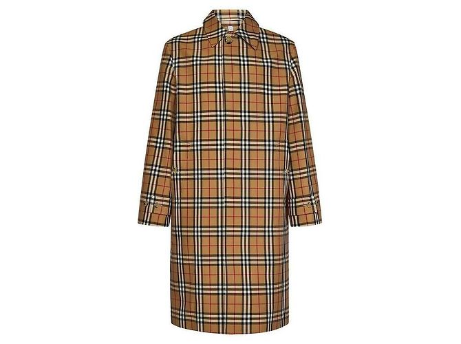 Burberry Vintage Karo-Mantel Mehrfarben - Ansicht 4