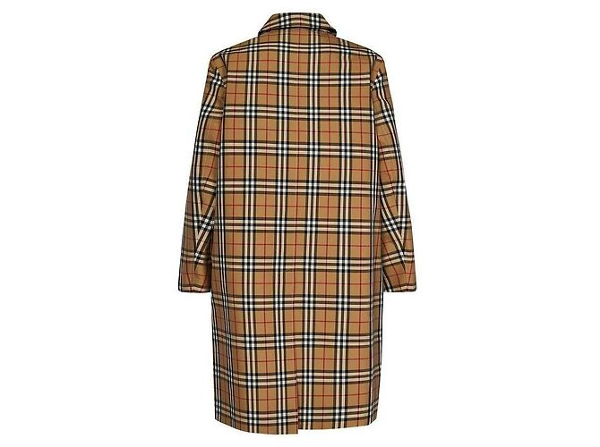 Burberry Vintage Karo-Mantel Mehrfarben - Ansicht 5