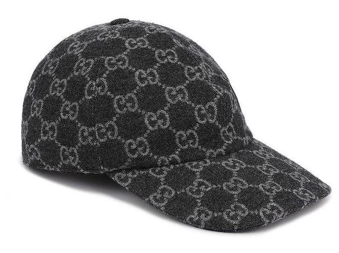 Gucci Boné de baseball de flanela - vista 6