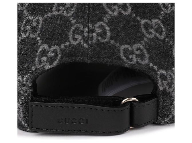 Gucci Boné de baseball de flanela - vista 7