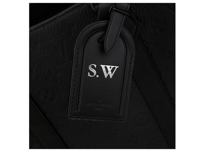 Louis Vuitton Borsa Tote a Spalla Sac Plat Nero - vista 3