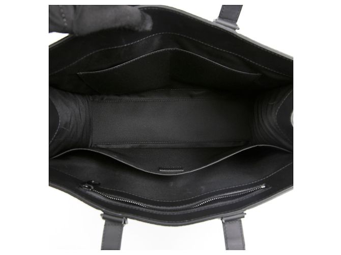 Louis Vuitton Borsa Tote a Spalla Sac Plat Nero - vista 8