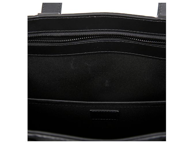 Louis Vuitton Borsa Tote a Spalla Sac Plat Nero - vista 9