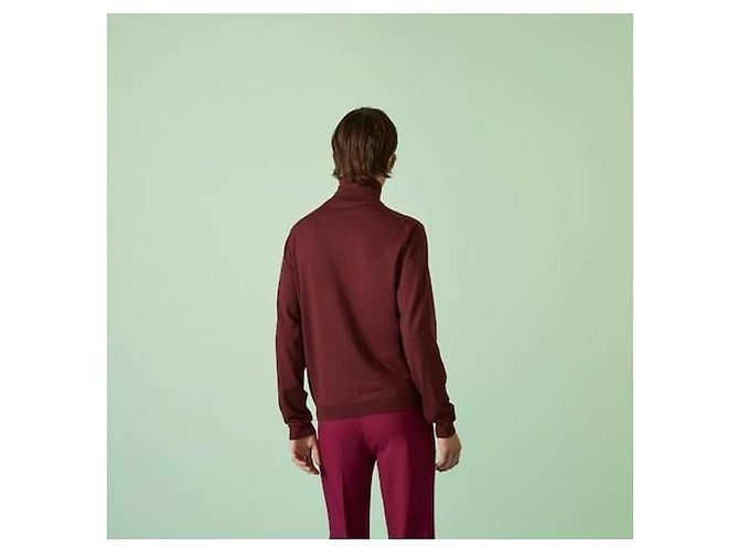 Gucci Wollpullover mit Rollkragen in Horsebit-Intarsie Mehrfarben - Ansicht 6
