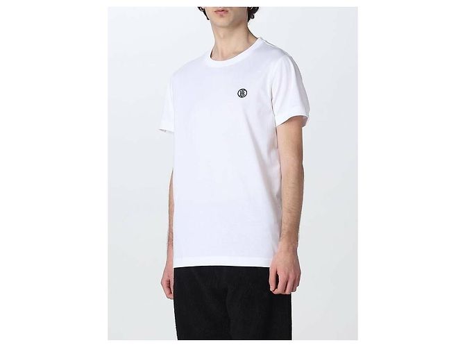 Burberry Baumwoll-T-Shirt mit Monogramm-Motiv - Ansicht 7