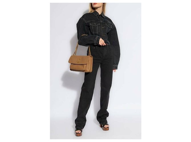 Saint Laurent Jaqueta jeans curta - vista 5