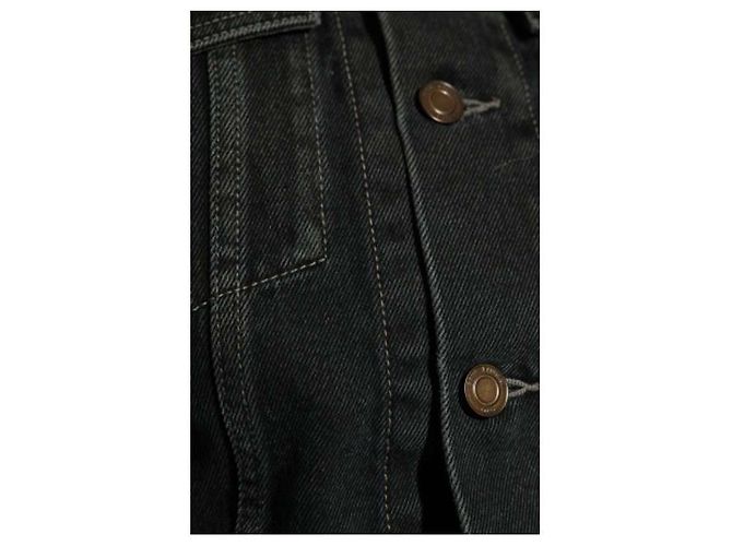 Saint Laurent Jaqueta jeans curta - vista 8