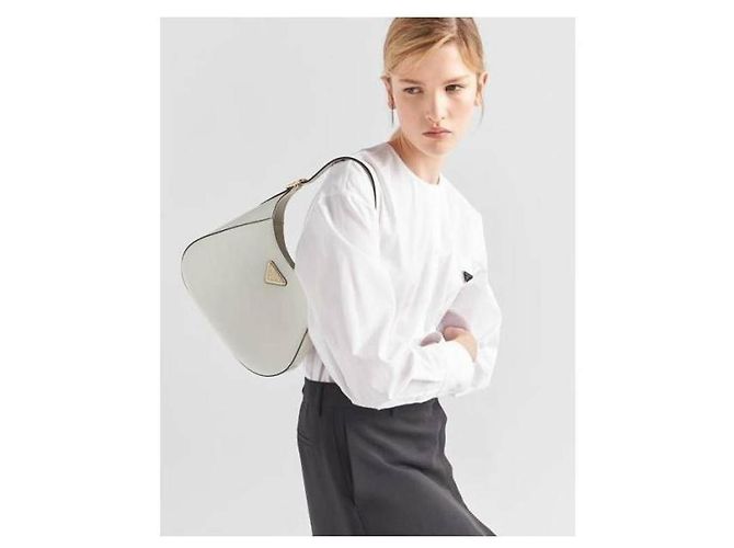 Prada Borsa a spalla in pelle media - vista 4
