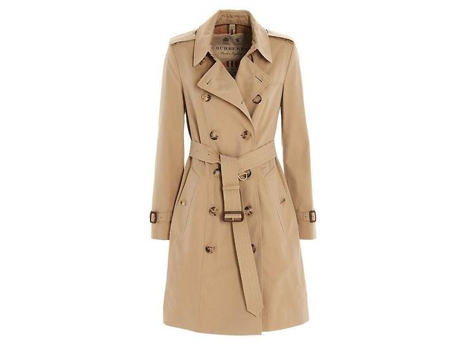 Burberry Heritage Trenchcoat in Mittellang Mehrfarben - Ansicht 4