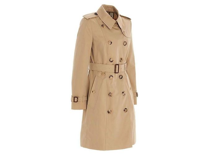Burberry Heritage Trenchcoat in Mittellang Mehrfarben - Ansicht 5