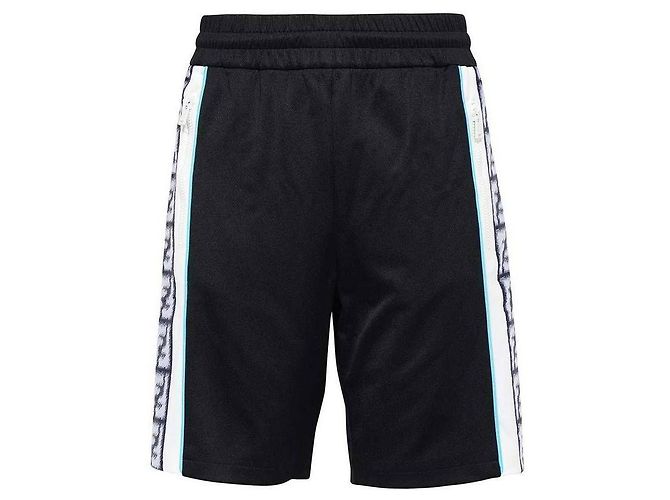 Fendi Pantaloni Bermuda in Jersey Multicolore - vista 4