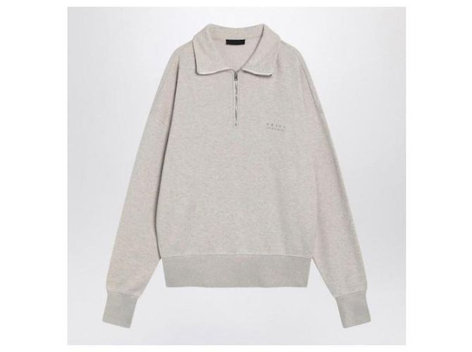 Prada Langarm-Polo aus Baumwolle Mehrfarben - Ansicht 4