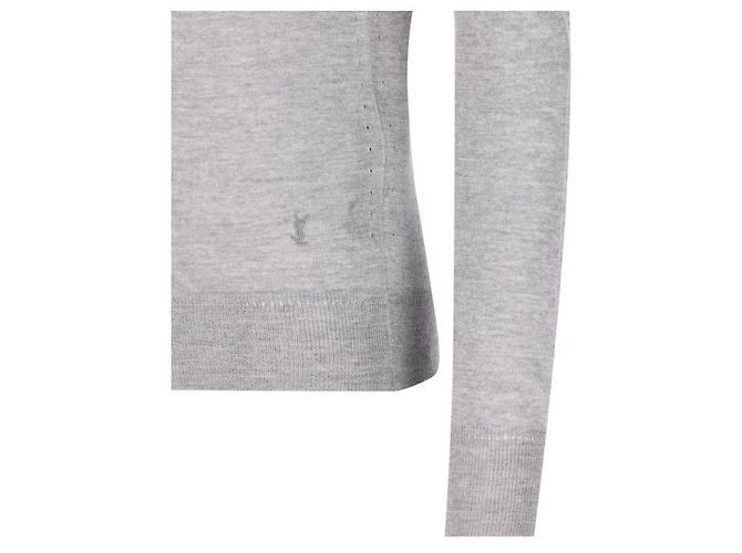 Saint Laurent Pull à col roulé Multicolore - vue 6