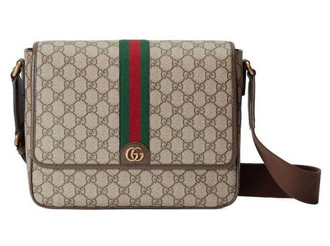 Gucci Borsa Messenger Media Ophidia FACJQ - vista 4