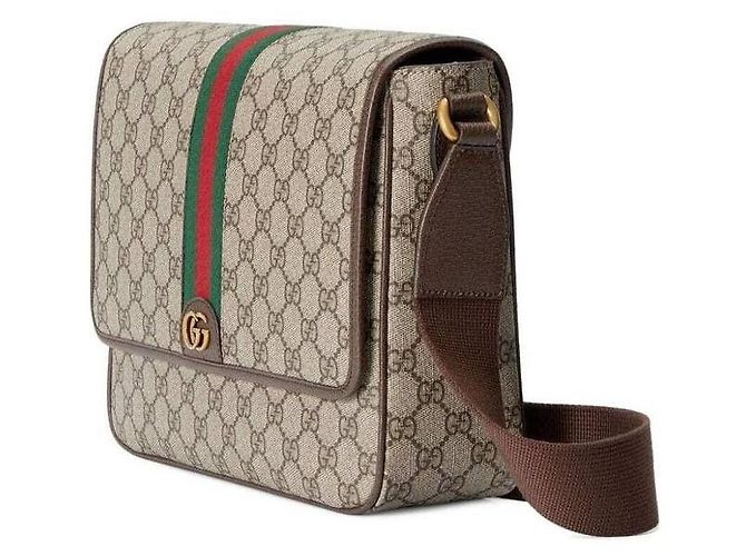 Gucci Borsa Messenger Media Ophidia FACJQ - vista 6