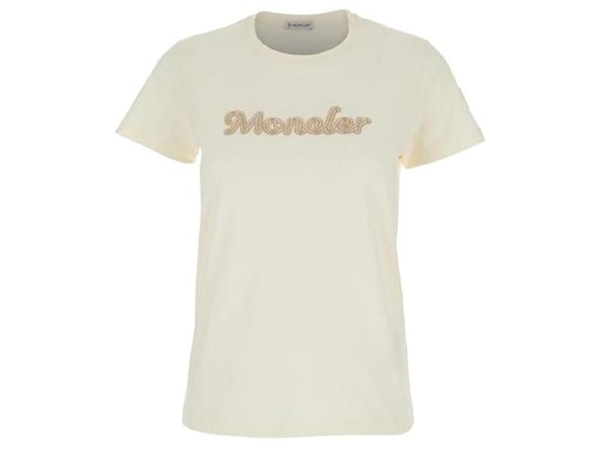 Moncler Baumwoll-T-Shirt Mehrfarben - Ansicht 4