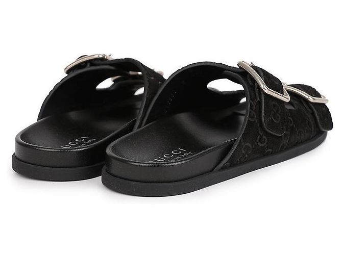 Gucci Ciabatte slide da uomo Nero - vista 8