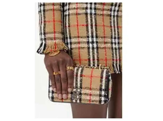 Burberry Vintage Check Bookle Mini Rolla Tasche Mehrfarben - Ansicht 4