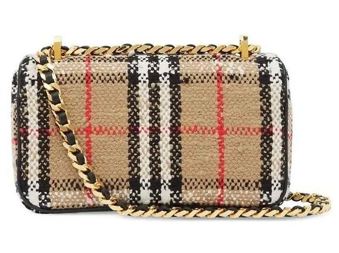 Burberry Vintage Check Bookle Mini Rolla Tasche Mehrfarben - Ansicht 5