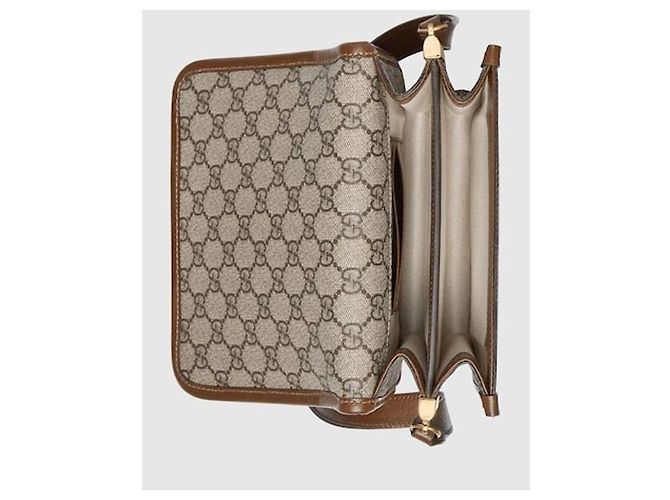 Gucci Mini borsa a spalla GG Supreme intrecciata Multicolore - vista 5