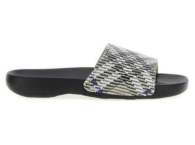Burberry Slide Dive a quadri Multicolore - vista 4
