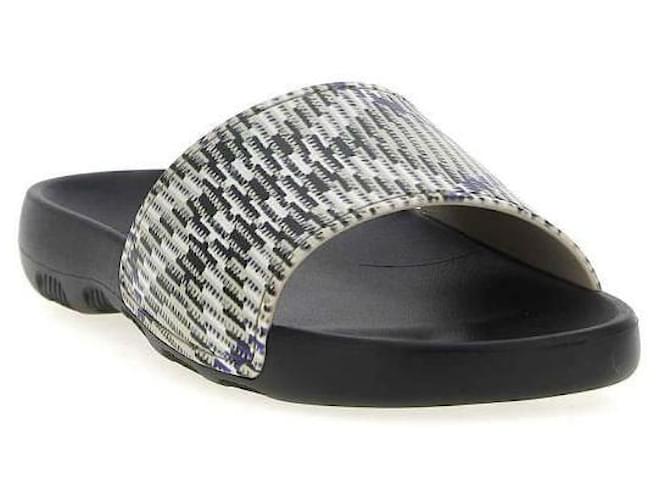 Burberry Slide Dive a quadri Multicolore - vista 5
