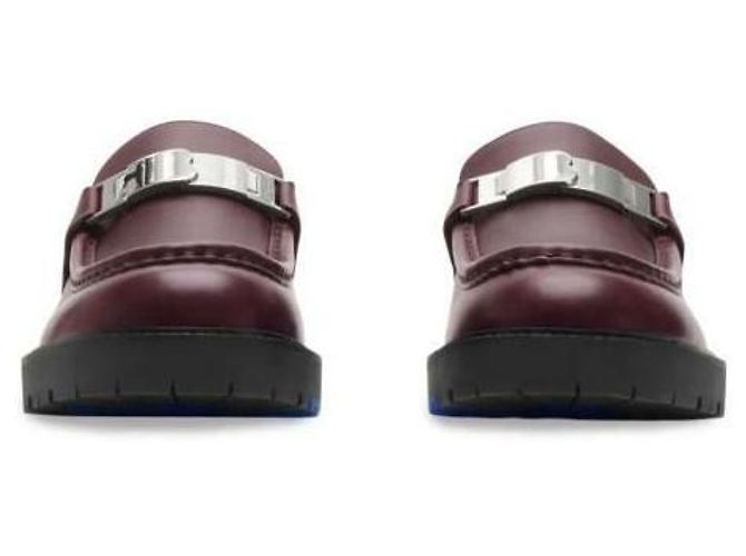 Burberry Mocassino in pelle sinistro Regar Raft - vista 6