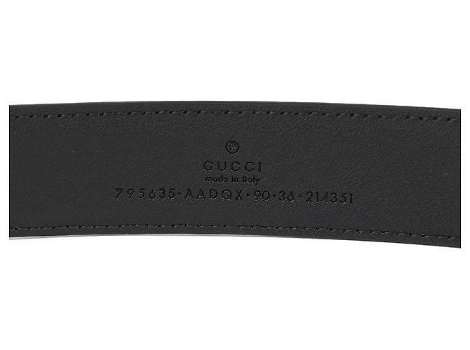 Gucci Cinto com fivela retangular - vista 9