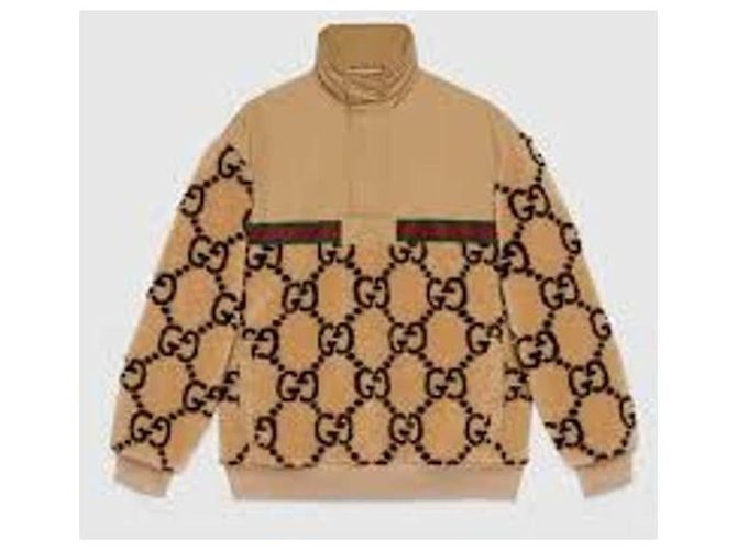 Gucci Giacca mezza zip in jacquard - vista 4